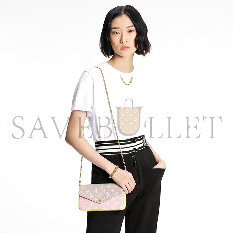 LOUIS VUITTON MASTER POCHETTE FÉLICIE CHAIN BAG M81359 (21*12*3cm)